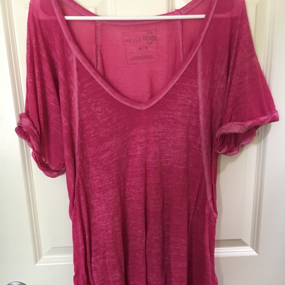 Free People burnout tee
